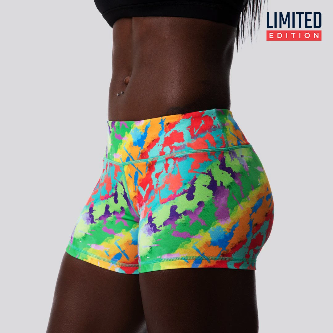 Born Primitive Double Take Booty Shorts (Wild Side Teal) Clearance Vault 3 Born Primitive Double Take Booty Shorts (Wild Side Teal) Clearance Vault