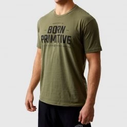 Property Of Born Primitive T-Shirt (Military Green)