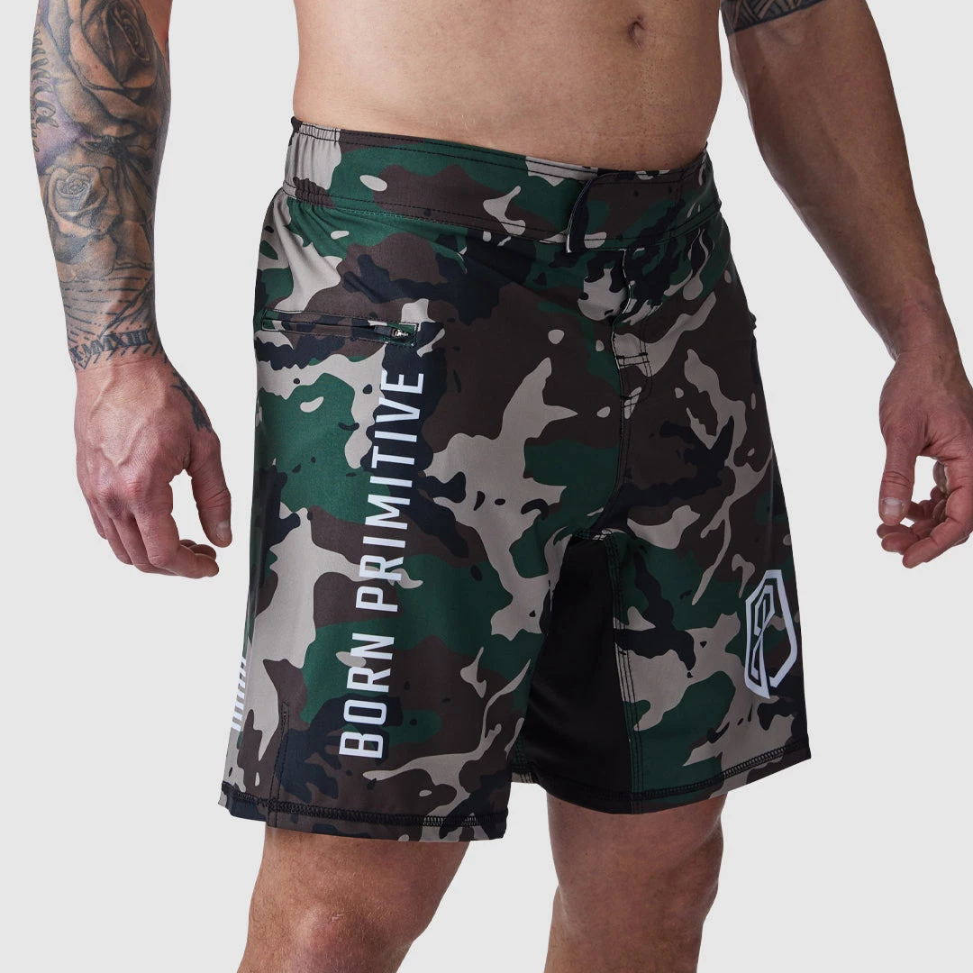 Born Primitive American Defender Shorts 3.0 Velcro Closure (OG Woodland) 5 Born Primitive American Defender Shorts 3.0 Velcro Closure (OG Woodland)