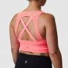 Born Primitive New Arrivals X-Factor Full Throttle Sports Bra (Coral)
