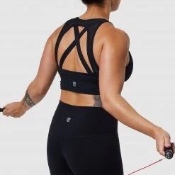 Born Primitive X-Factor Full Throttle Sports Bra (Black)