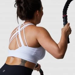 Born Primitive Ignite Sports Bra (White)