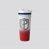 Born Primitive Ice Shaker Bottle (Red/White/Blue Ombre)