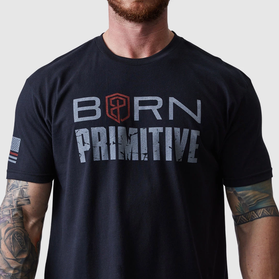 Born Primitive Patriotic The Brand Tee (Thin Red Line Edition) 5 Born Primitive Patriotic The Brand Tee (Thin Red Line Edition)
