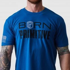 Born Primitive T-Shirts & Tanks The Brand Tee (Cool Blue)