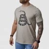 Born Primitive Gadsden Flag Tee (Don't Tread On Me-Tan) 1 Born Primitive Gadsden Flag Tee (Don't Tread On Me-Tan)