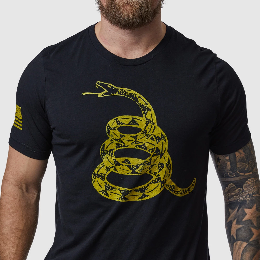 Born Primitive Patriotic Gadsden Flag Tee (Don't Tread On Me-Black) 5 Born Primitive Patriotic Gadsden Flag Tee (Don't Tread On Me-Black)