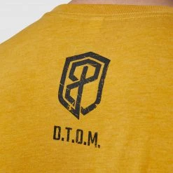 Born Primitive Patriotic Gadsden Flag Tee (Don't Tread On Me-Mustard)