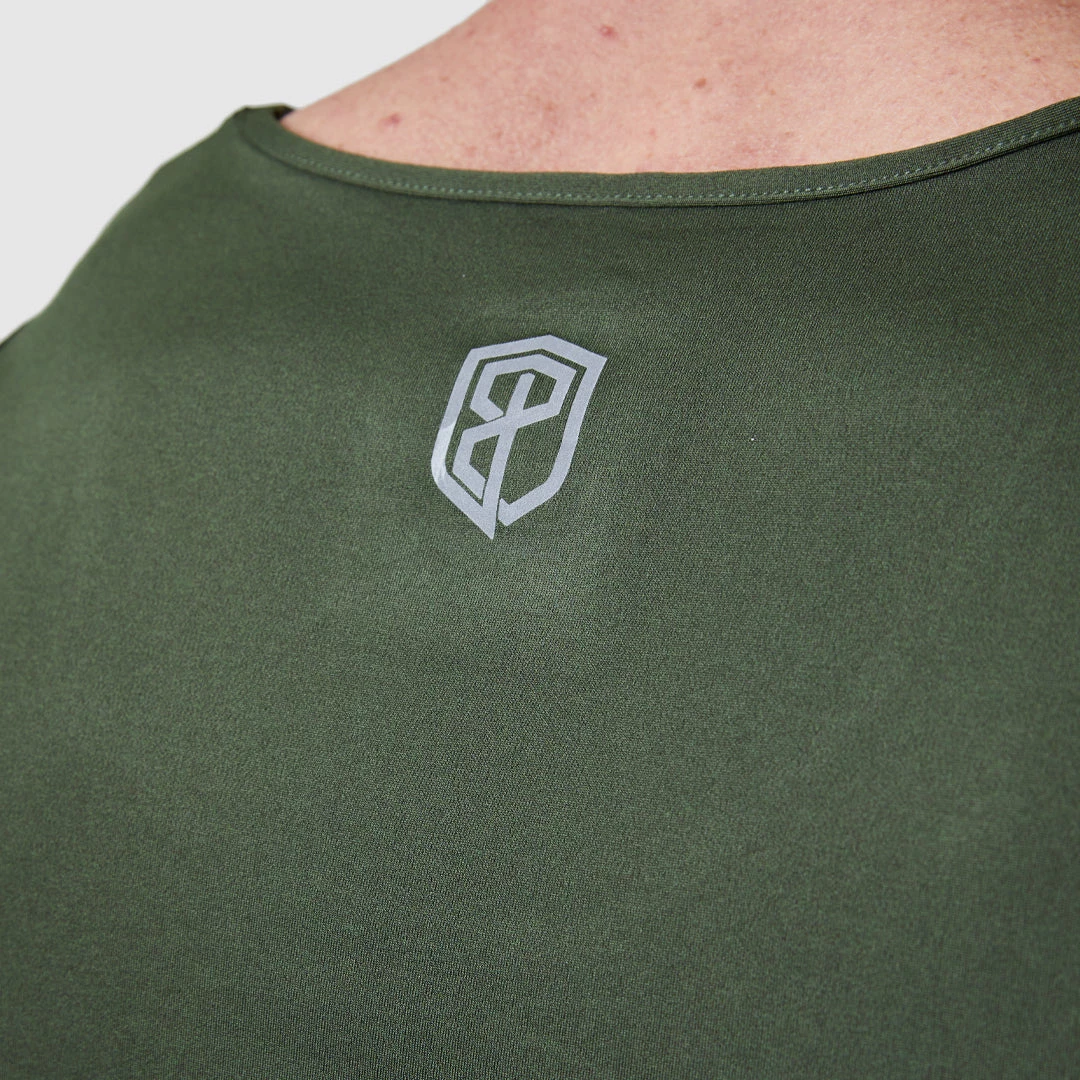 Born Primitive The Athleisure Pocket Tank (Tactical Green- Ash) 6 Born Primitive The Athleisure Pocket Tank (Tactical Green- Ash)