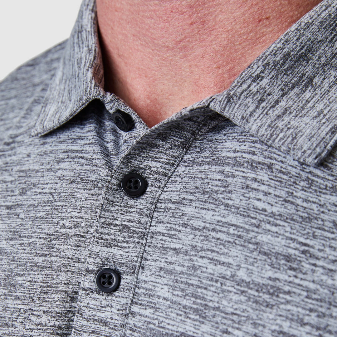Born Primitive The Athleisure Polo (Heather Grey) 5 Born Primitive The Athleisure Polo (Heather Grey)