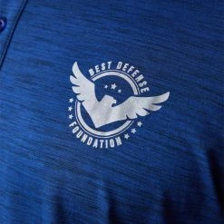 Born Primitive New Arrivals The Athleisure Polo (Best Defense Foundation- Navy Blue)