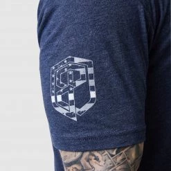 Born Primitive The Valor Tee (Thin White Line)