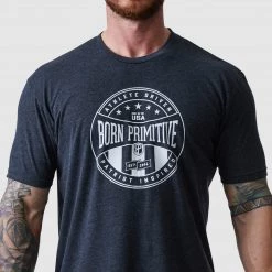 Born Primitive Athlete Driven T-Shirt (Heather Charcoal) Tops