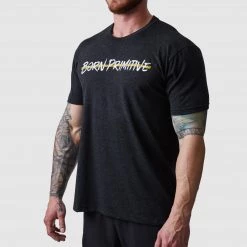 Born Primitive The Valor Tee (Thin Gold Line) Patriotic
