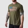 Born Primitive The Patriot Brand Tee (OD Green) Tops
