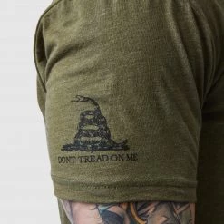 Born Primitive The Patriot Brand Tee (OD Green) Tops