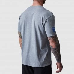 Born Primitive T-Shirts & Tanks Athlete Driven T-Shirt (Dark Heather Grey- Americana)