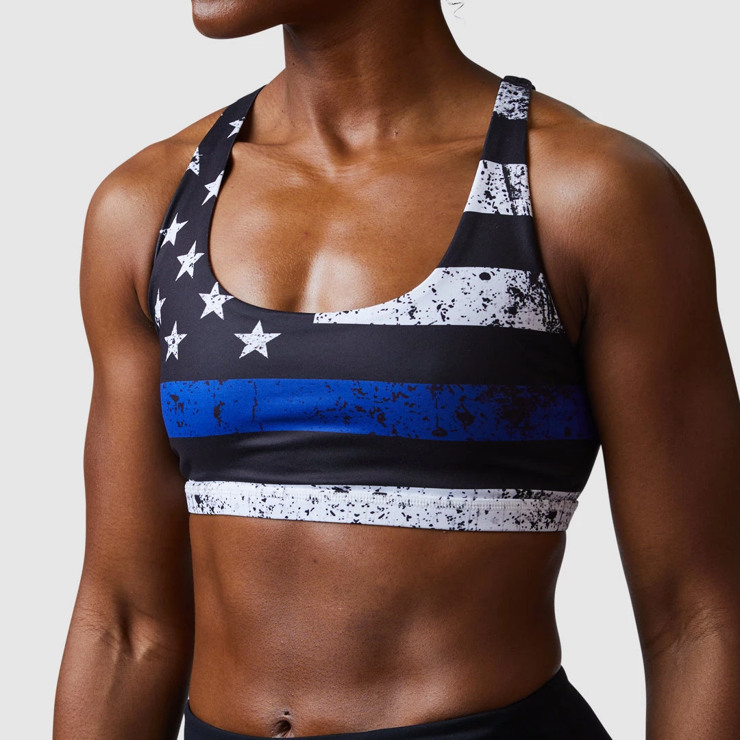 Born Primitive Thin Blue Line Vitality Sports Bra (Police Edition) 3 Born Primitive Thin Blue Line Vitality Sports Bra (Police Edition)