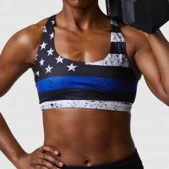 Born Primitive Thin Blue Line Vitality Sports Bra (Police Edition) 12 Born Primitive Thin Blue Line Vitality Sports Bra (Police Edition)