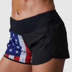 Born Primitive Patriotic Free Flow Shorts (Undefeated)