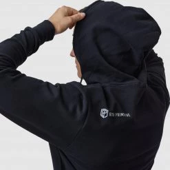 Born Primitive Zip Up Unmatched Unisex Hoodie (Black) Athleisure