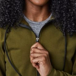 Born Primitive Zip Up Unmatched Unisex Hoodie (Tactical Green) Athleisure