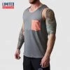 Born Primitive New Arrivals The Athleisure Pocket Tank (Metal Grey- Flame) 2 Born Primitive New Arrivals The Athleisure Pocket Tank (Metal Grey- Flame)