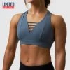 Born Primitive The V-Up Sports Bra (Slate) Limited Edition