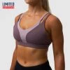 Born Primitive The Eclipse Sports Bra (Washed Mauve)