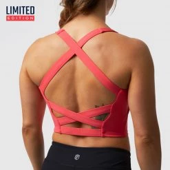 Born Primitive Balance Sports Bra (Fiery Rose) New Arrivals