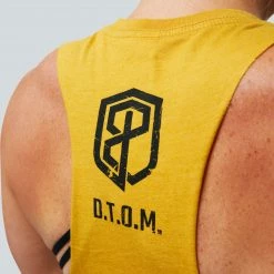 Born Primitive Gadsden Flag Crop (Don't Tread On Me-Mustard) Tops