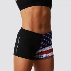 Born Primitive Double Take Booty Shorts 2.5 (Patriot Edition)