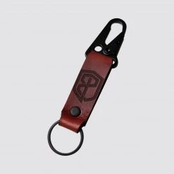Accessories/Hats Born Primitive Leather Keychain (Oxblood)