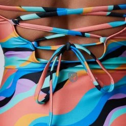 Born Primitive New Arrivals Cruisin' One Piece Swimsuit (70's Waves)