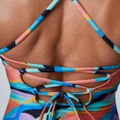 Born Primitive New Arrivals Cruisin' One Piece Swimsuit (70's Waves)