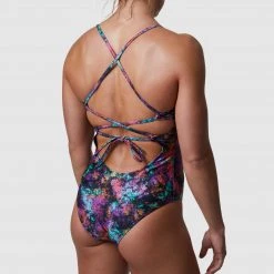 Born Primitive New Arrivals Waterfall One Piece Swimsuit (Rainbow Dust)