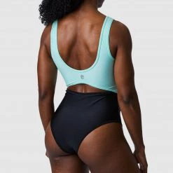 Born Primitive New Arrivals Riptide One Piece Swimsuit (Mint/Black)