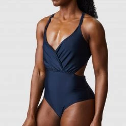 Born Primitive Isle One Piece Swimsuit (Navy) New Arrivals