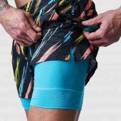 Born Primitive The Vibe Short W/ Compression (90's Vibes W/ Compression Liner)