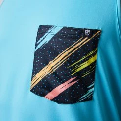 Born Primitive The Athleisure Pocket Tank (Tahiti Blue- 90's Vibes) New Arrivals