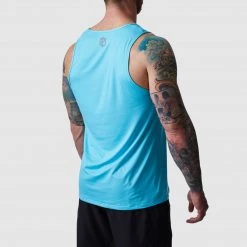 Born Primitive The Athleisure Pocket Tank (Tahiti Blue- 90's Vibes) New Arrivals
