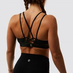 Born Primitive Camo Lotus Sports Bra (Earth)