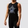 Born Primitive Patriotic Honor The Fallen 2.0 Flowy Muscle Tank (Thin Blue Line Edition)
